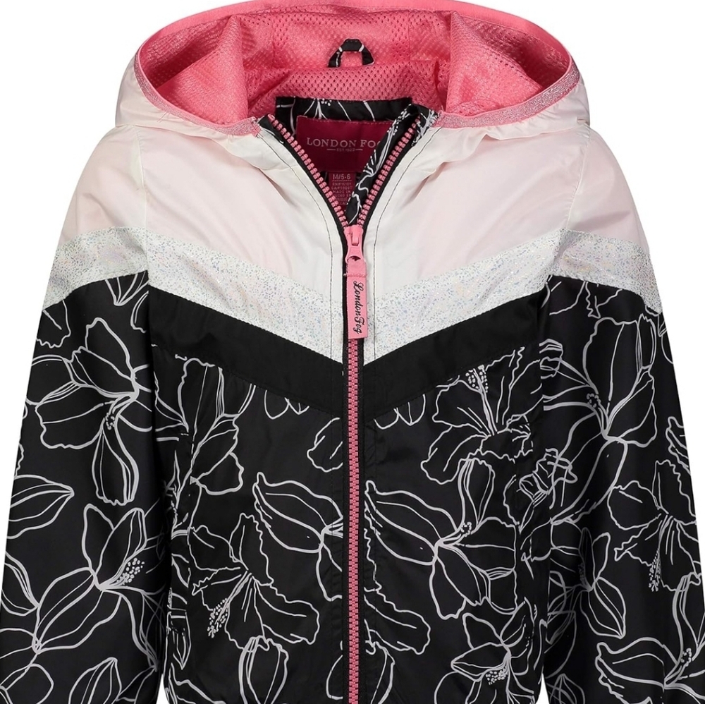 Girls' Lightweight Mesh Lined Anorak Jacket